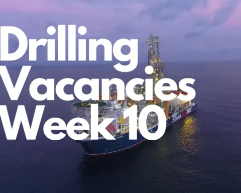 Offshore drilling job