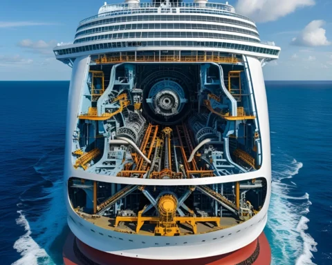 technical side of cruise ship