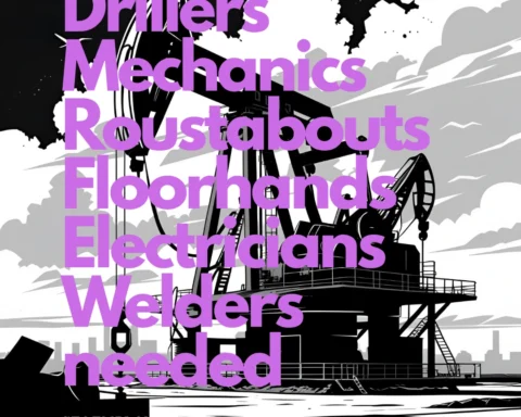 Drilling oil rig jobs