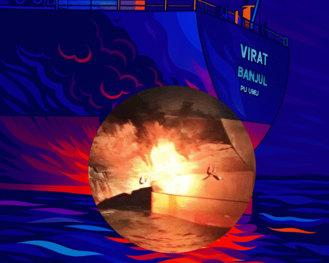 On 28 November 2025, both tankers suffered explosions and fires in the Black Sea off Turkey’s north coast, near the approaches to the Bosphorus: