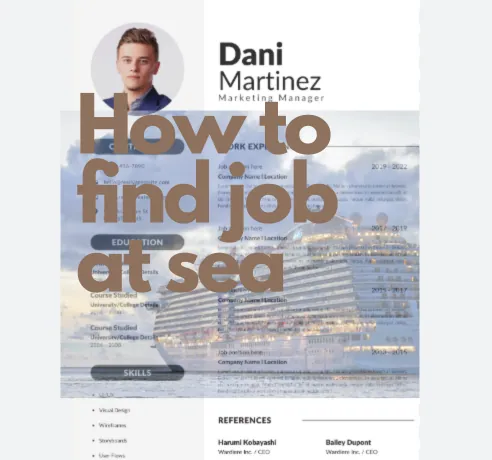 How to find job at sea