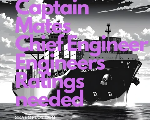 Merchant fleet maritime jobs at sea